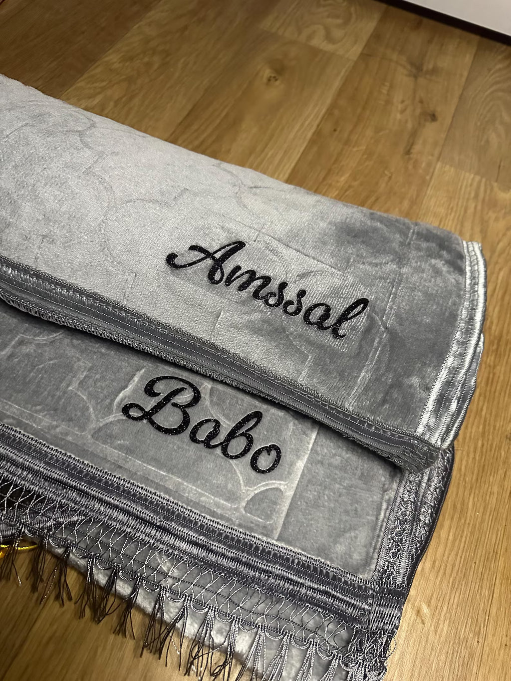 tapis de prière personnalisé