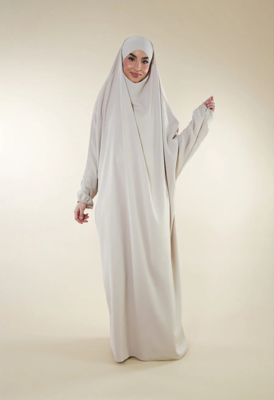 Jilbab en soie de médine - 1 pièce