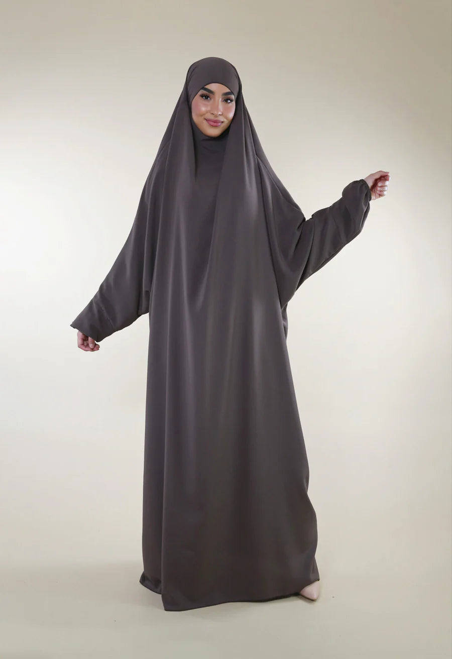 Jilbab en soie de médine - 1 pièce