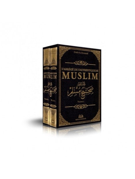 L'abrégé de l'authentique de Muslim - L'Imam Al Mundhiri 2 tomes - Edition Maison d'Ennour